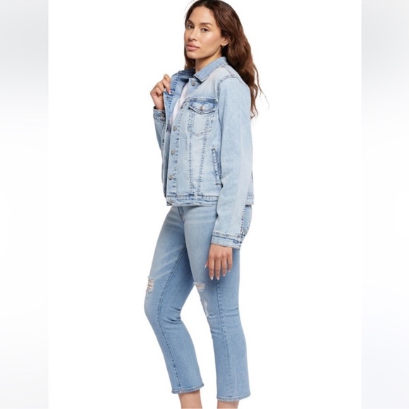 Seven7 Light Blue Denim Jacket - Picture 3 of 10